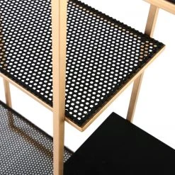 Red Living Regal Sonso - Metall - Schwarz / Gold 6 Red Living Regal Sonso - Metall - Schwarz / Gold -Wohnzimmermöbel boutique en ligne 1000261416 210430 11580800014 DETAILS P000000001000261416