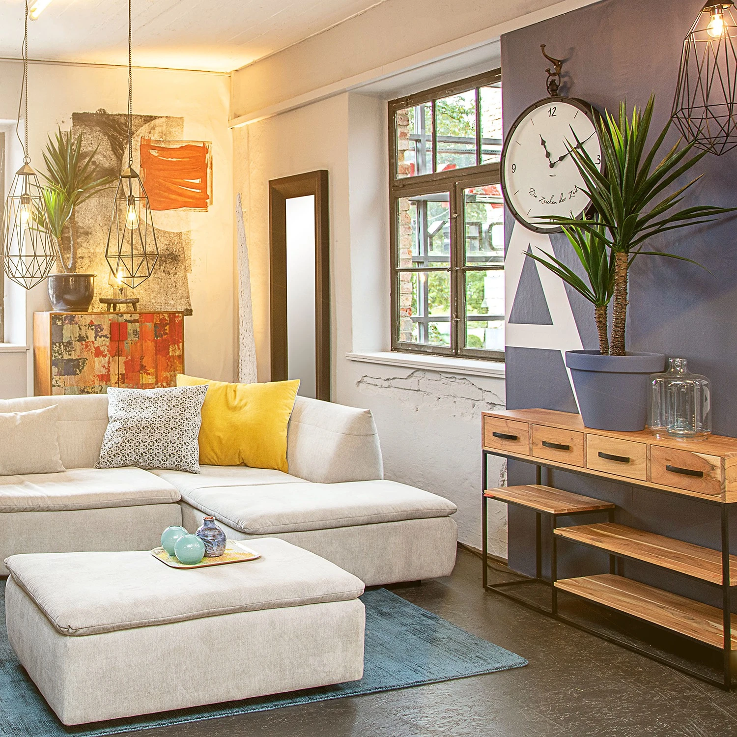 Red Living Konsolentisch Fenay I - Akazie massiv / Metall - Akazie / Schwarz 2 Red Living Konsolentisch Fenay I - Akazie massiv / Metall - Akazie / Schwarz – Bild 2