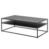 Loftscape Couchtisch Tredias - Metall - Schwarz