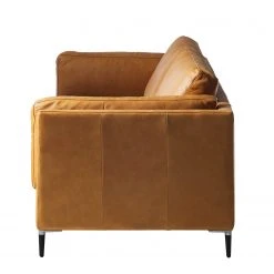 Studio Copenhagen 3-Sitzer Sofa COSO Classic+ - Echtleder Taru: Hellbraun - Schwarz -Wohnzimmermöbel boutique en ligne 1000261833 210429 06511400005 DETAILS P000000001000261833