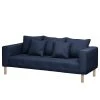 Norrwood Sofa Theze I (2-Sitzer) - Flachgewebe - Marineblau