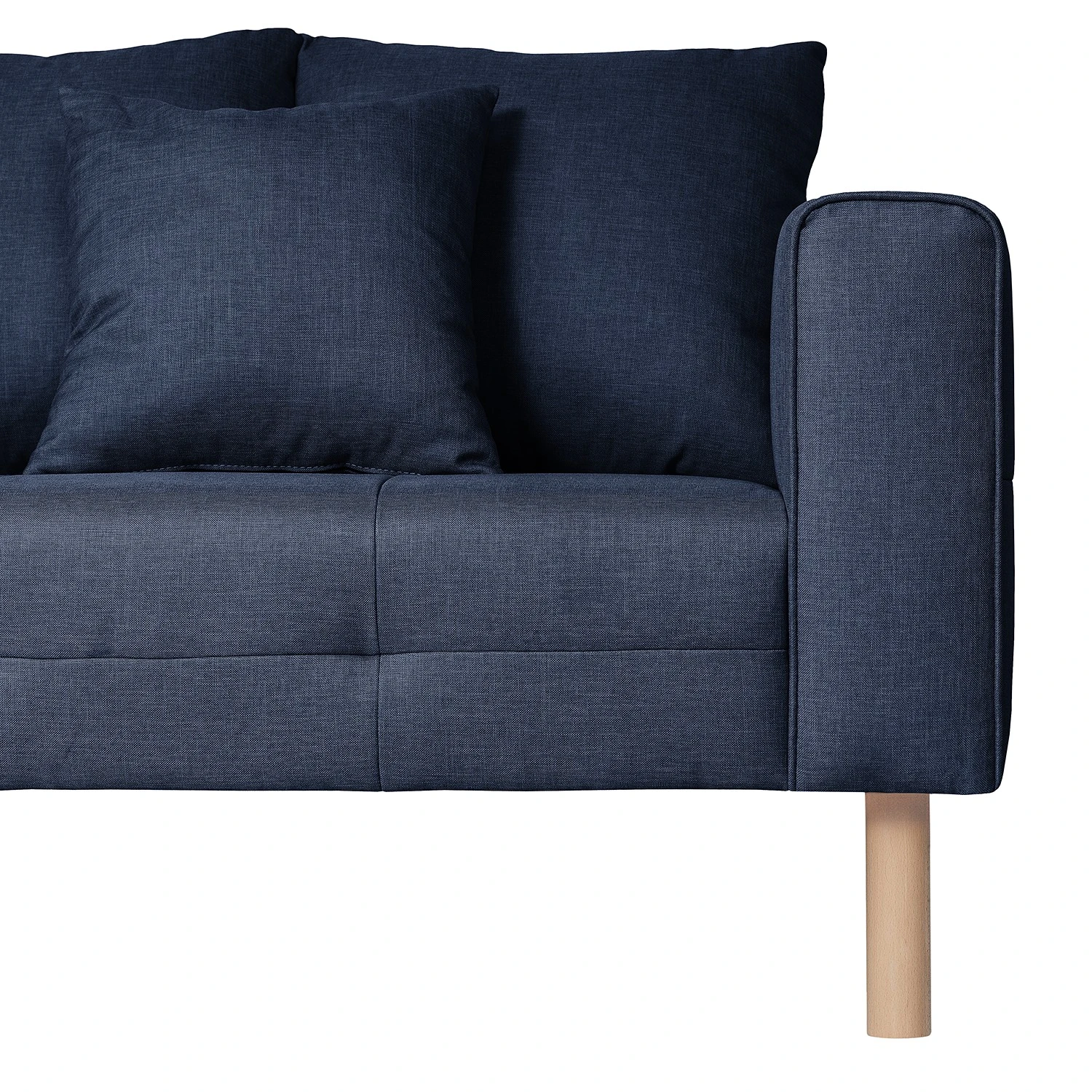 Norrwood Sofa Theze I (2-Sitzer) - Flachgewebe - Marineblau 7 Norrwood Sofa Theze I (2-Sitzer) - Flachgewebe - Marineblau – Bild 7