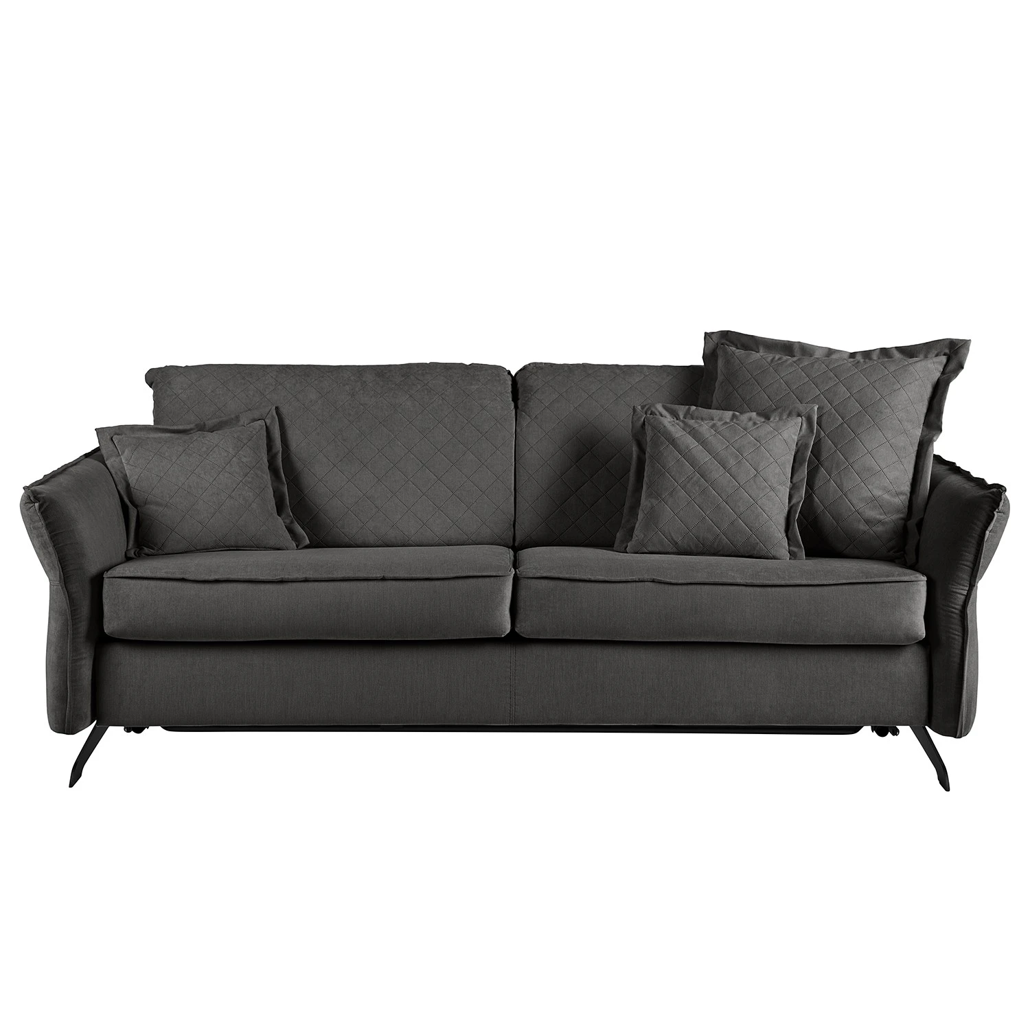 Loftscape Schlafsofa Kallaste (2-Sitzer) - Flachgewebe - Grau - Breite: 212 cm 3 Loftscape Schlafsofa Kallaste (2-Sitzer) - Flachgewebe - Grau - Breite: 212 cm – Bild 3