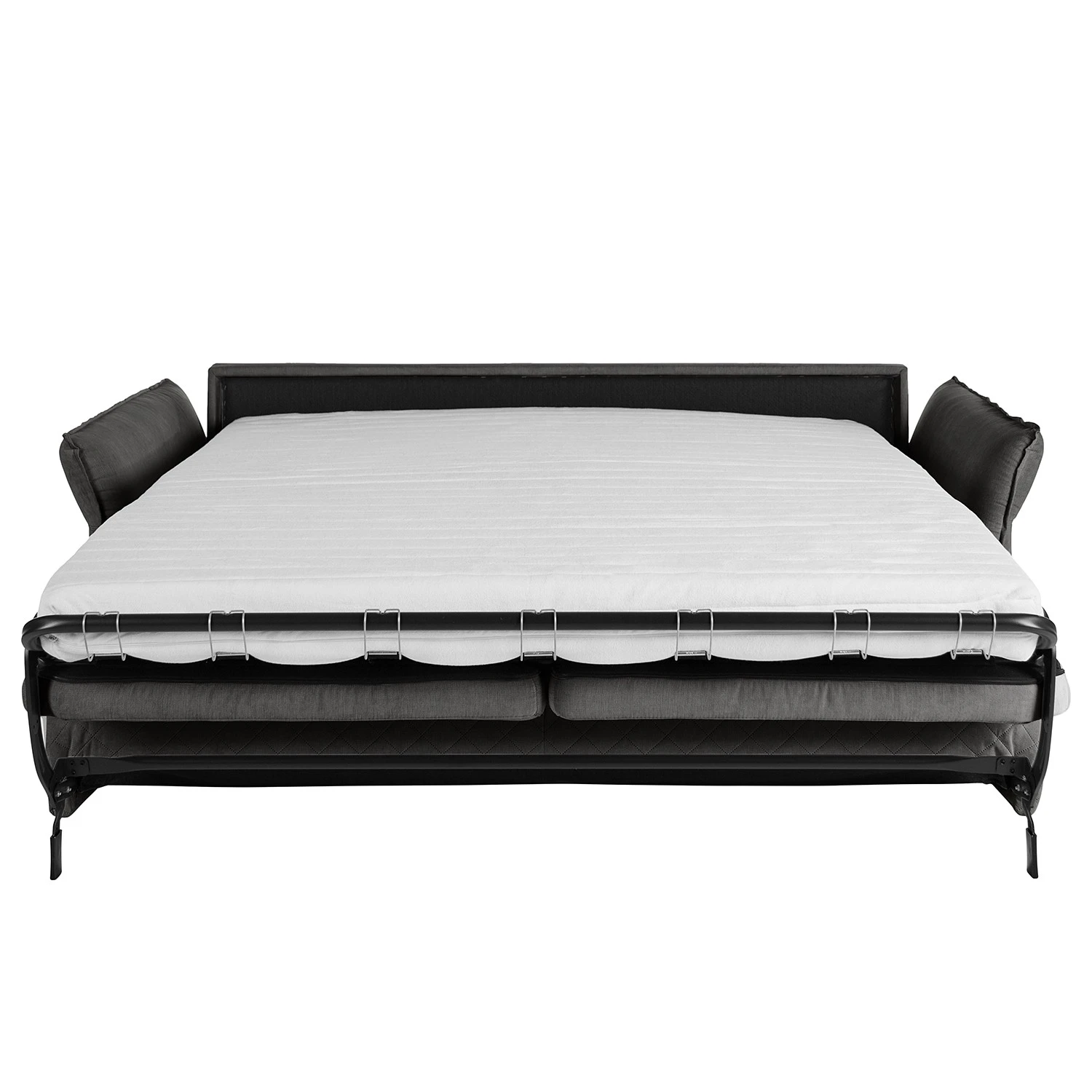 Loftscape Schlafsofa Kallaste (2-Sitzer) - Flachgewebe - Grau - Breite: 212 cm 4 Loftscape Schlafsofa Kallaste (2-Sitzer) - Flachgewebe - Grau - Breite: 212 cm – Bild 4