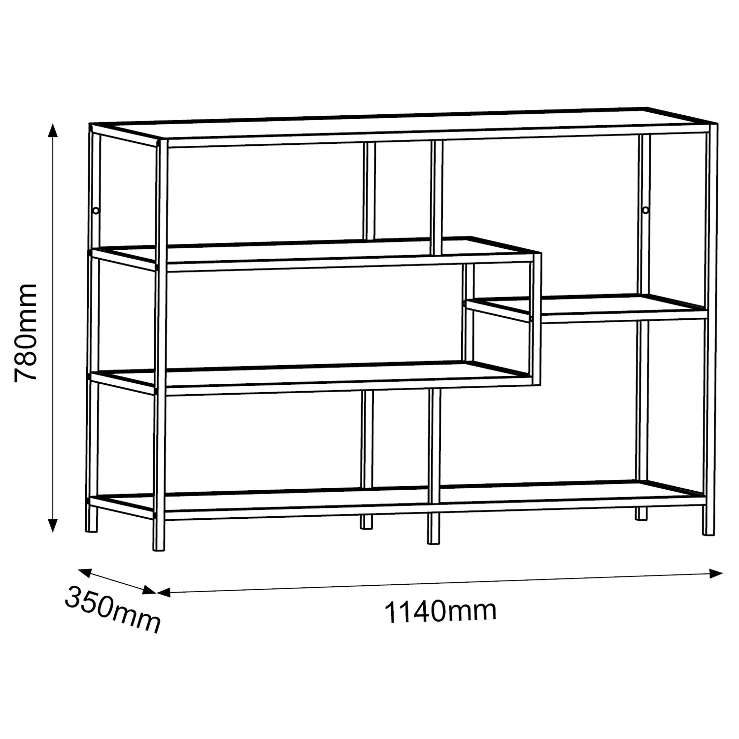 Red Living Regal Coogee II - Schwarz / Gold 7 Red Living Regal Coogee II - Schwarz / Gold – Bild 7