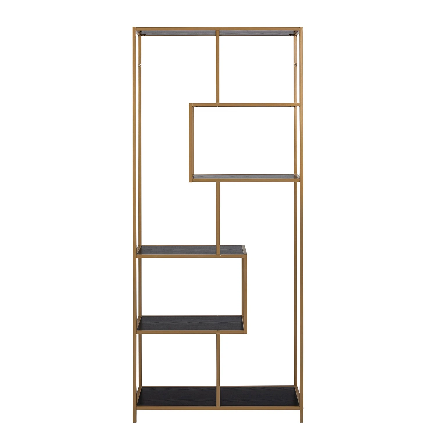 Red Living Regal Coogee I - Schwarz / Gold - Höhe: 185 cm 3 Red Living Regal Coogee I - Schwarz / Gold - Höhe: 185 cm – Bild 3