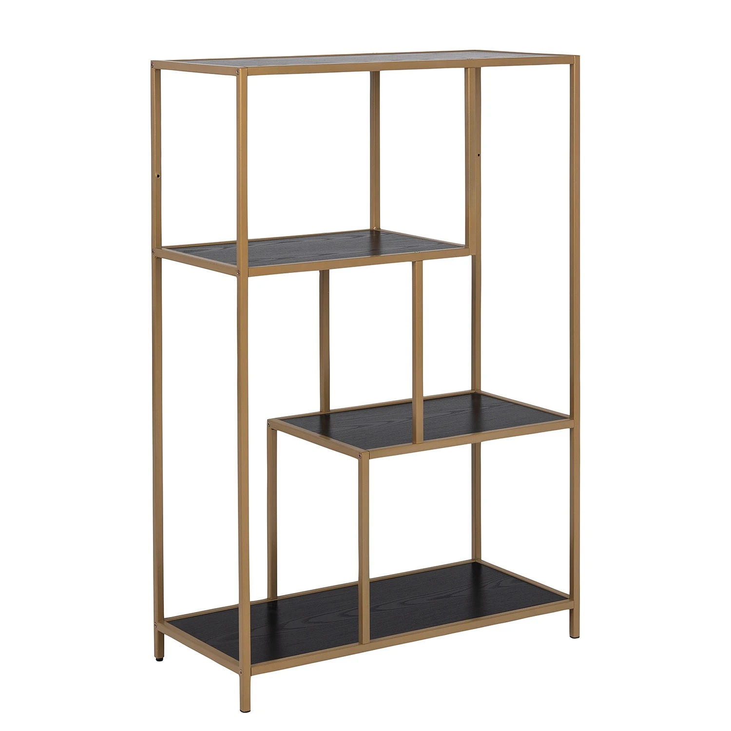 Red Living Regal Coogee I - Schwarz / Gold - Höhe: 114 cm 1 Red Living Regal Coogee I - Schwarz / Gold - Höhe: 114 cm