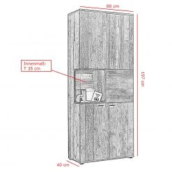 Red Living Vitrinenschrank Ambato - Eiche Artisan Dekor 9 Red Living Vitrinenschrank Ambato - Eiche Artisan Dekor -Wohnzimmermöbel boutique en ligne 1000263443 210430 11515400224 SKETCH DETAILS P000000001000263443 sketch