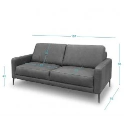 Loftscape Sofa Suzette I (2-Sitzer) - Echtleder - Echtleder Arelia: Muskat 13 Loftscape Sofa Suzette I (2-Sitzer) - Echtleder - Echtleder Arelia: Muskat -Wohnzimmermöbel boutique en ligne 1000263480 210601 15012301273 SKETCH DETAILS P000000001000263480 sketch