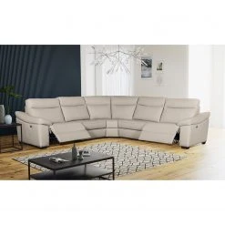 Red Living Ecksofa Sappee - Echtleder Domna: Grau - Elektrisch verstellbar: 2 Motoren mit Kabel 14 Red Living Ecksofa Sappee - Echtleder Domna: Grau - Elektrisch verstellbar: 2 Motoren mit Kabel -Wohnzimmermöbel boutique en ligne 1000263536 210601 15003300322 MOOD DETAILS P000000001000263536 mood