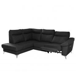 Modoform Ecksofa Nastola I - Echtleder Mabel: Schwarz - Ottomane davorstehend links 13 Modoform Ecksofa Nastola I - Echtleder Mabel: Schwarz - Ottomane davorstehend links -Wohnzimmermöbel boutique en ligne 1000263592 210601 15004200502 DETAILS P000000001000263592