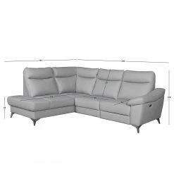 Modoform Ecksofa Nastola I - Echtleder Mabel: Schwarz - Ottomane davorstehend links 19 Modoform Ecksofa Nastola I - Echtleder Mabel: Schwarz - Ottomane davorstehend links -Wohnzimmermöbel boutique en ligne 1000263592 210601 15004200508 SKETCH DETAILS P000000001000263592 sketch