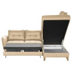 Loftscape Ecksofa Heimari II - Echtleder Mabel: Warmes Beige - Ottomane davorstehend rechts - Mit Schlaffunktion 17 Loftscape Ecksofa Heimari II - Echtleder Mabel: Warmes Beige - Ottomane davorstehend rechts - Mit Schlaffunktion -Wohnzimmermöbel boutique en ligne 1000263646 210611 13301700127 DETAILS P000000001000263646