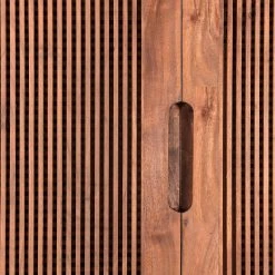 Jack & Alice Highboard Puyo - Akazie massiv / Metall - Akazie / Gold -Wohnzimmermöbel boutique en ligne 1000264951 220118 131412000089 DETAILS P000000001000264951