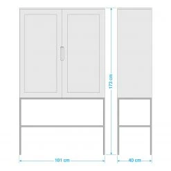 Jack & Alice Highboard Puyo - Akazie massiv / Metall - Akazie / Gold -Wohnzimmermöbel boutique en ligne 1000264951 220118 131412000510 SKETCH DETAILS P000000001000264951 sketch