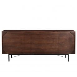 Ars manufacti Sideboard Angun - Akazie massiv / Metall - Akazie Dunkel / Schwarz -Wohnzimmermöbel boutique en ligne 1000264973 220105 155802000065 DETAILS P000000001000264973
