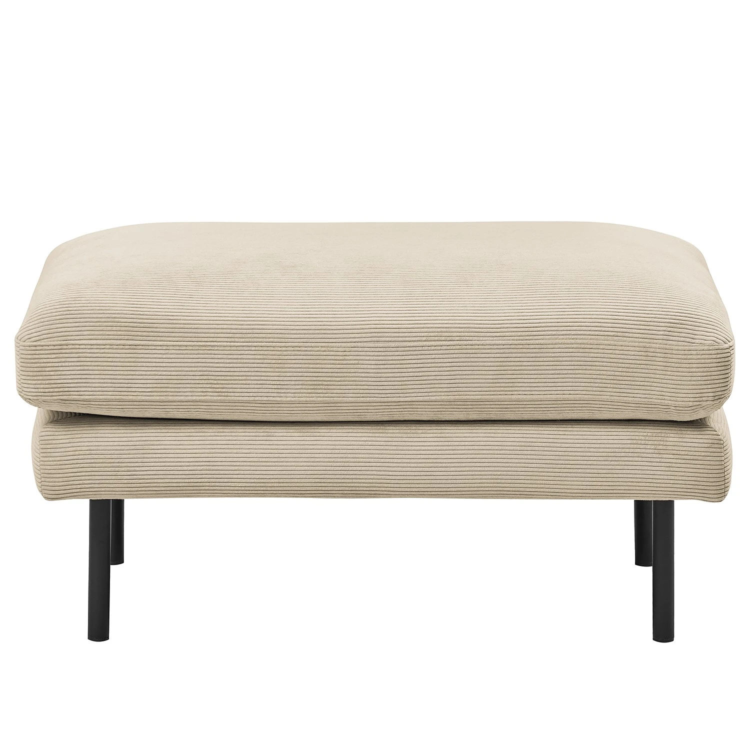 Mørteens Polsterhocker Landos - Cordstoff Licia: Creme 4 Mørteens Polsterhocker Landos - Cordstoff Licia: Creme – Bild 4