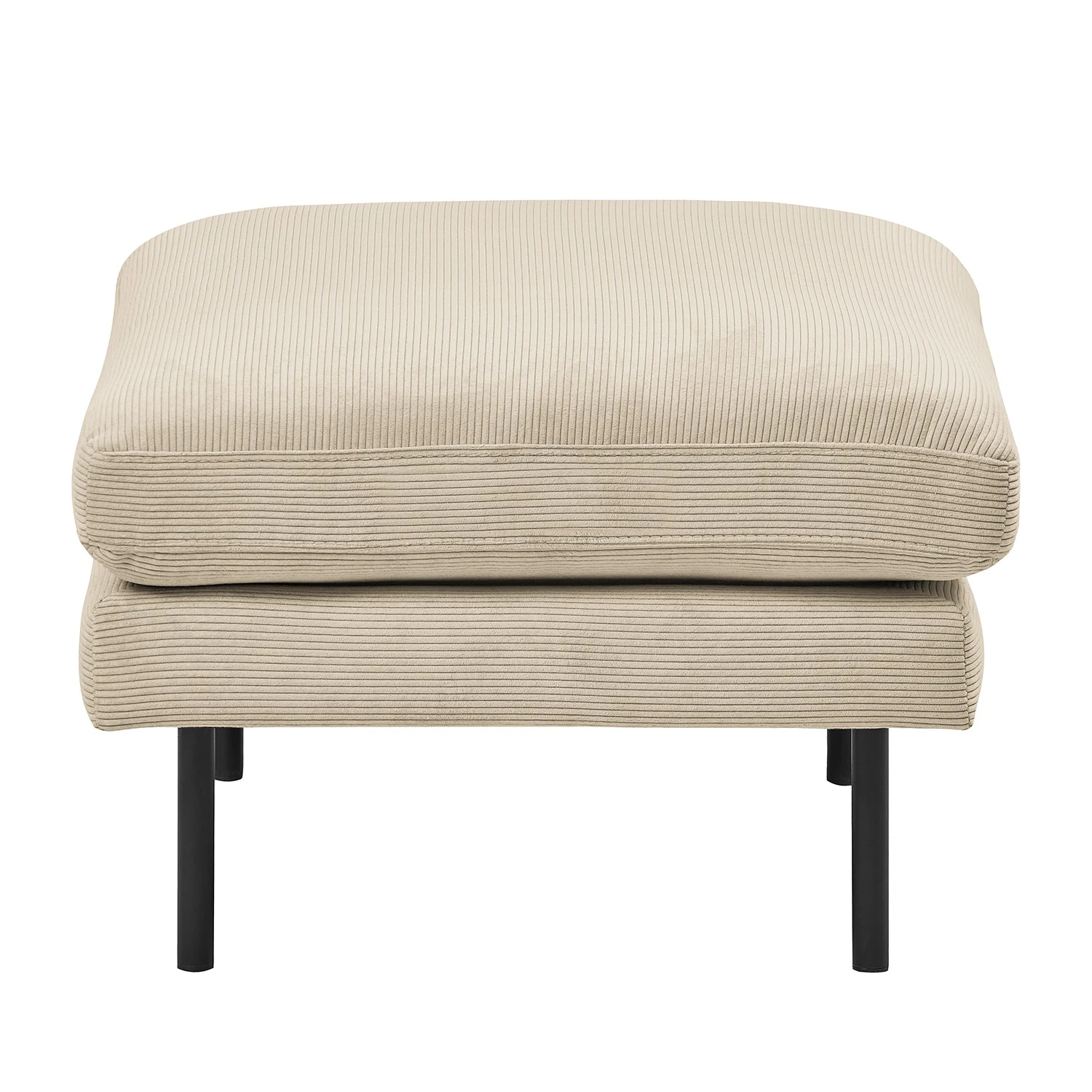 Mørteens Polsterhocker Landos - Cordstoff Licia: Creme 5 Mørteens Polsterhocker Landos - Cordstoff Licia: Creme – Bild 5