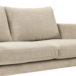Mørteens Sofa Landos (3-Sitzer) - Cordstoff Licia: Creme -Wohnzimmermöbel boutique en ligne 1000265021 210827 06182100477 DETAILS P000000001000265021