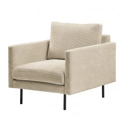 Mørteens Sessel Landos - Cordstoff Licia: Creme