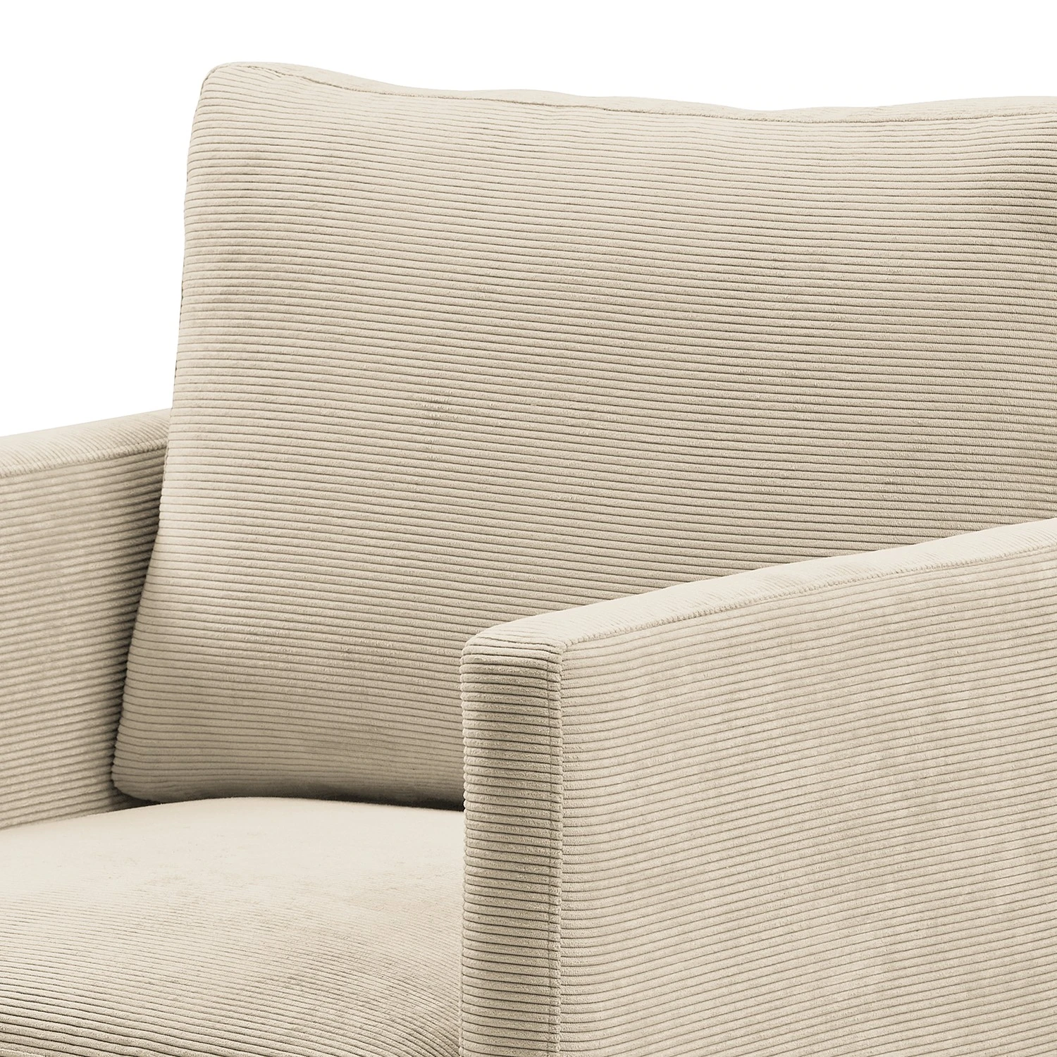 Mørteens Sessel Landos - Cordstoff Licia: Creme 6 Mørteens Sessel Landos - Cordstoff Licia: Creme – Bild 6