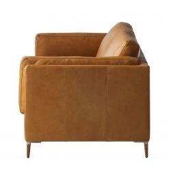 Studio Copenhagen 2,5-Sitzer Sofa COSO Classic+ - Echtleder Taru: Hellbraun - Eiche Dunkel -Wohnzimmermöbel boutique en ligne 1000265053 211007 14073600274 DETAILS P000000001000265053