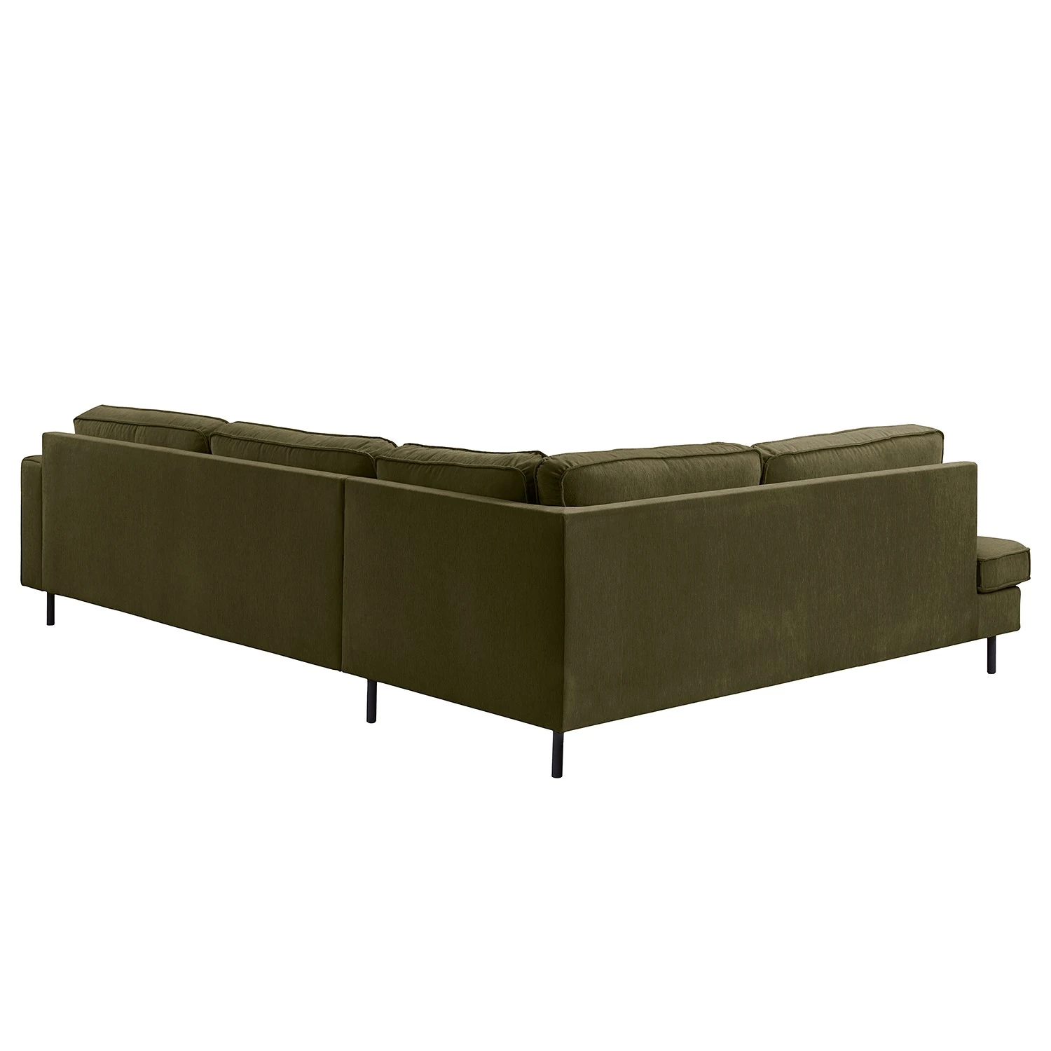 Mørteens Ecksofa Monblanc - Webstoff - Webstoff Velia: Dunkelgrün - Ottomane davorstehend links 4 Mørteens Ecksofa Monblanc - Webstoff - Webstoff Velia: Dunkelgrün - Ottomane davorstehend links – Bild 4