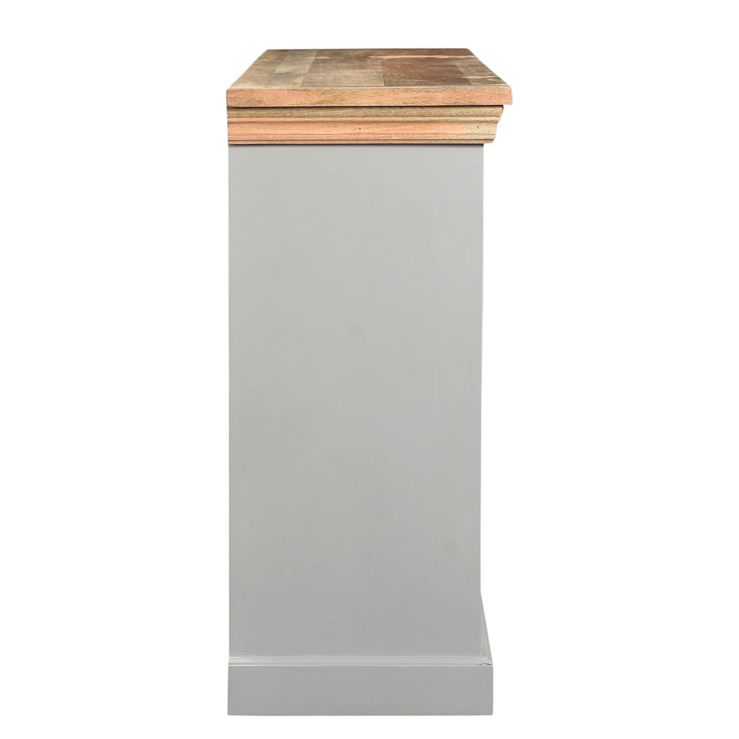 Maison Belfort Sideboard Antton - Akazie / Mango massiv - Grau / Mango 3 Maison Belfort Sideboard Antton - Akazie / Mango massiv - Grau / Mango – Bild 3