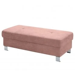 Loftscape Polsterhocker Busene - Microfaser Enza: Mauve