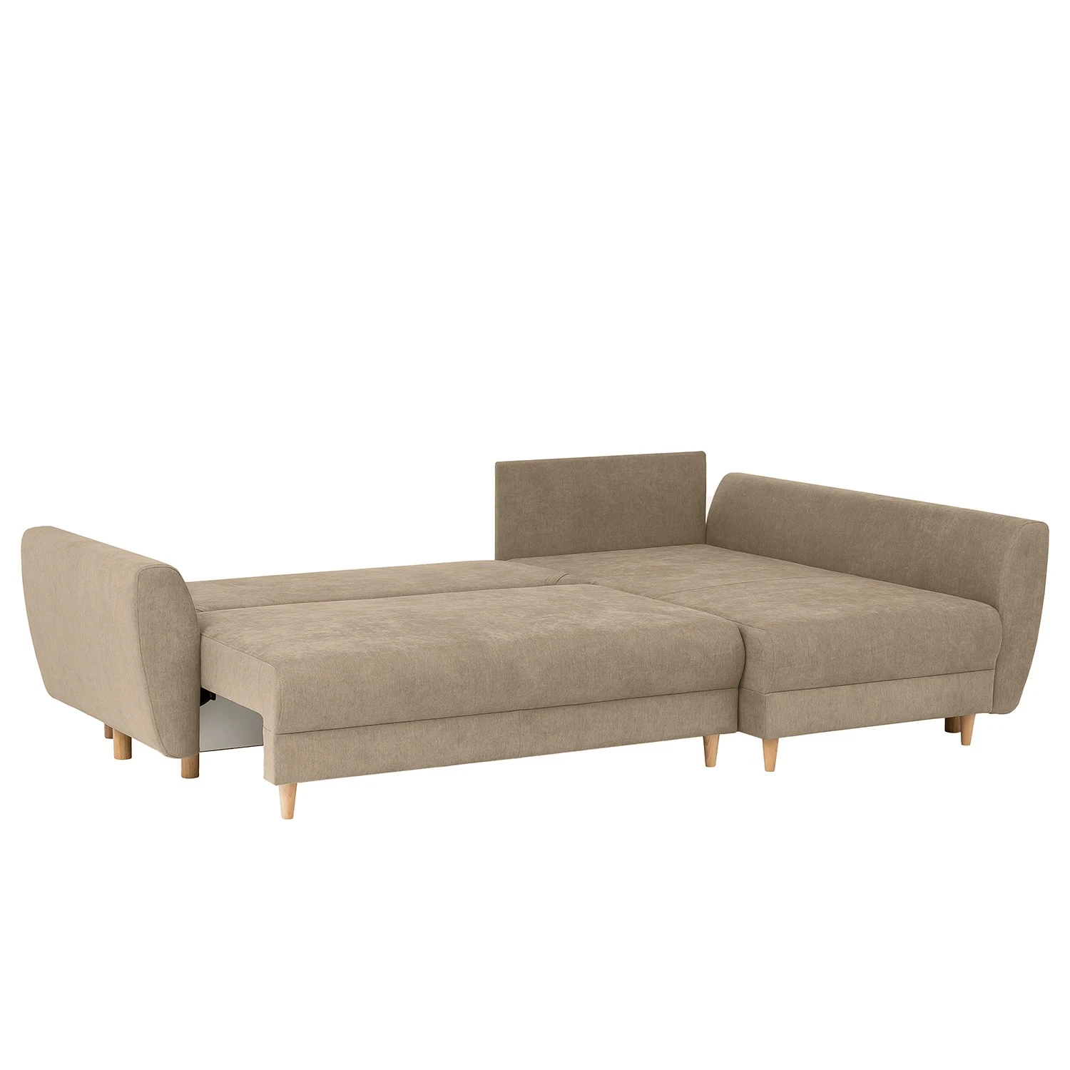 Norrwood Ecksofa Cab - Microfaser - Microfaser Enza: Hellbeige - Longchair davorstehend rechts 2 Norrwood Ecksofa Cab - Microfaser - Microfaser Enza: Hellbeige - Longchair davorstehend rechts – Bild 2