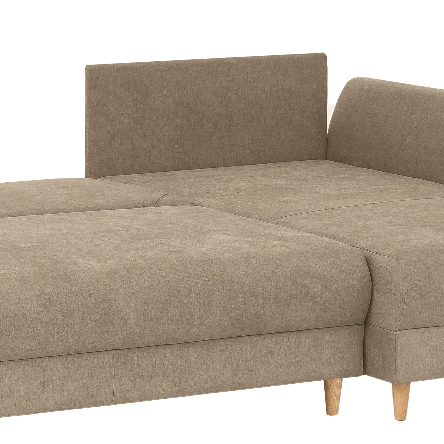 Norrwood Ecksofa Cab - Microfaser - Microfaser Enza: Hellbeige - Longchair davorstehend rechts 6 Norrwood Ecksofa Cab - Microfaser - Microfaser Enza: Hellbeige - Longchair davorstehend rechts – Bild 6