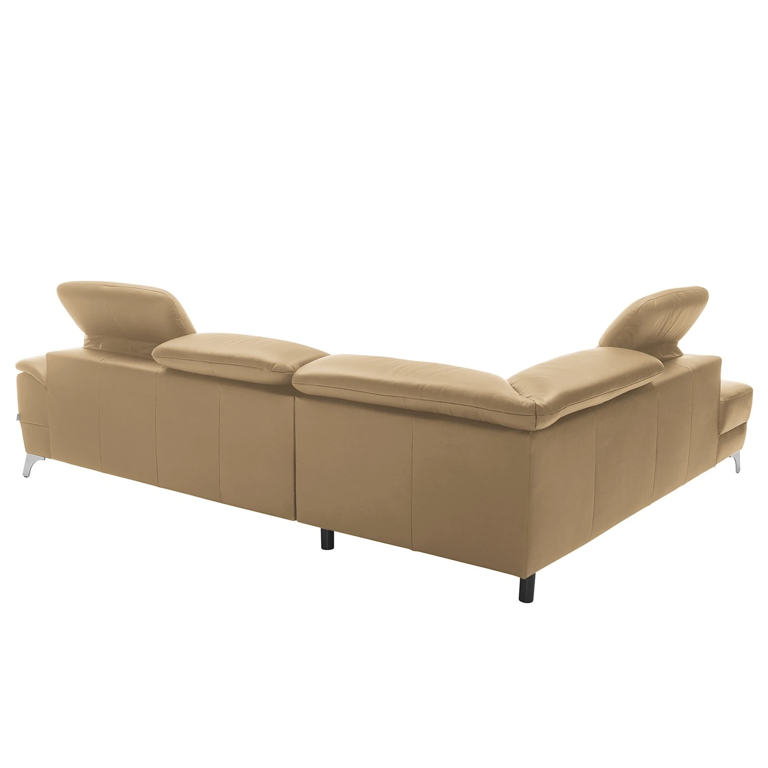 Loftscape Ecksofa Bussy - Echtleder - Echtleder Poas: Cappuccino - Ottomane davorstehend links - Mit Schlaffunktion 4 Loftscape Ecksofa Bussy - Echtleder - Echtleder Poas: Cappuccino - Ottomane davorstehend links - Mit Schlaffunktion – Bild 4