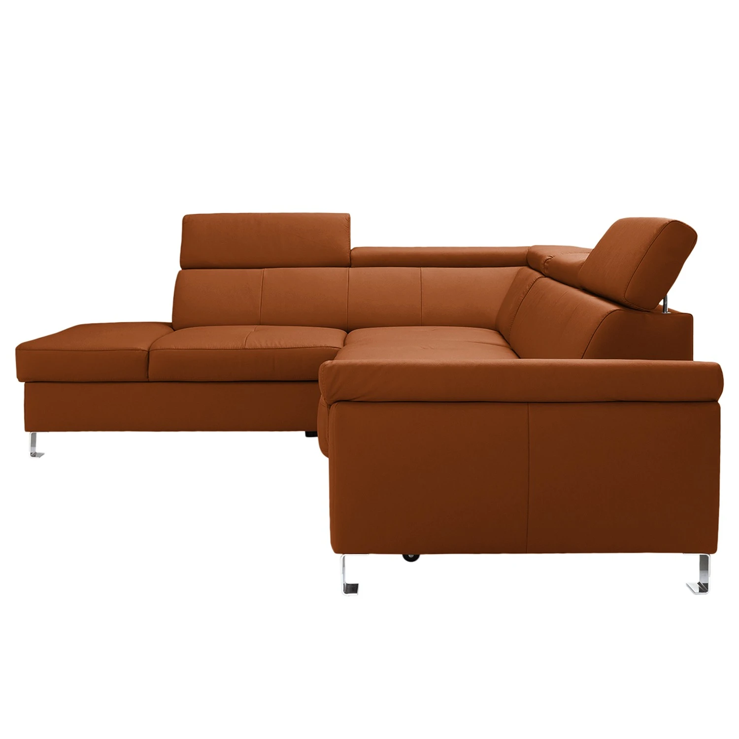 Loftscape Ecksofa Busene - Echtleder - Echtleder Moja: Rehbraun - Ottomane davorstehend links - Mit Schlaffunktion 5 Loftscape Ecksofa Busene - Echtleder - Echtleder Moja: Rehbraun - Ottomane davorstehend links - Mit Schlaffunktion – Bild 5