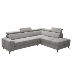 Loftscape Ecksofa Cadima I - Microfaser - Microfaser Enza: Grau - Ottomane davorstehend rechts - Mit Schlaffunktion -Wohnzimmermöbel boutique en ligne 1000266894 210527 11203301532 DETAILS P000000001000266894