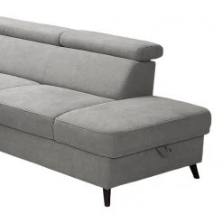 Loftscape Ecksofa Cadima I - Microfaser - Microfaser Enza: Grau - Ottomane davorstehend rechts - Mit Schlaffunktion -Wohnzimmermöbel boutique en ligne 1000266894 210527 11203401534 DETAILS P000000001000266894