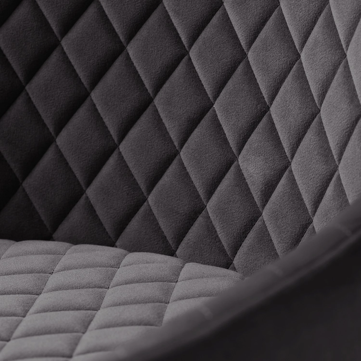 Red Living Sessel Albero - Samt - Grau 5 Red Living Sessel Albero - Samt - Grau – Bild 5