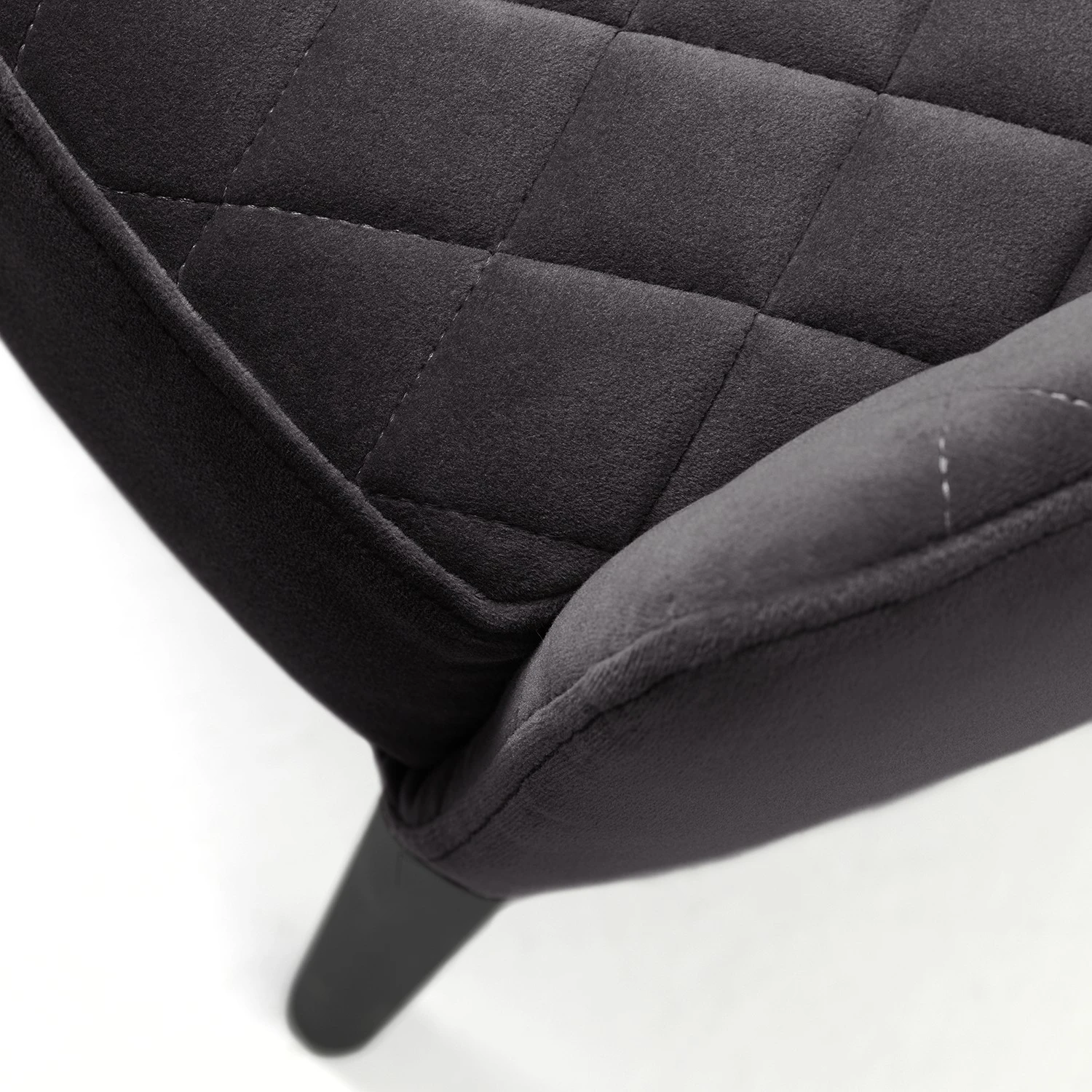 Red Living Sessel Albero - Samt - Grau 7 Red Living Sessel Albero - Samt - Grau – Bild 7