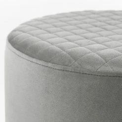 Red Living Polsterhocker Albero - Samt - Grau 7 Red Living Polsterhocker Albero - Samt - Grau -Wohnzimmermöbel boutique en ligne 1000267056 211118 114518000043 DETAILS P000000001000267056