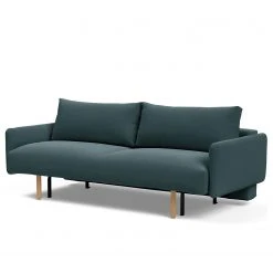 Innovation Möbel Schlafsofa Frode - Webstoff - Blaugrau - Mit Armlehnen