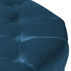 Ridgevalley Polsterhocker Dale - Samt Ravi: Marineblau -Wohnzimmermöbel boutique en ligne 1000268696 211015 085240000135 DETAILS P000000001000268696
