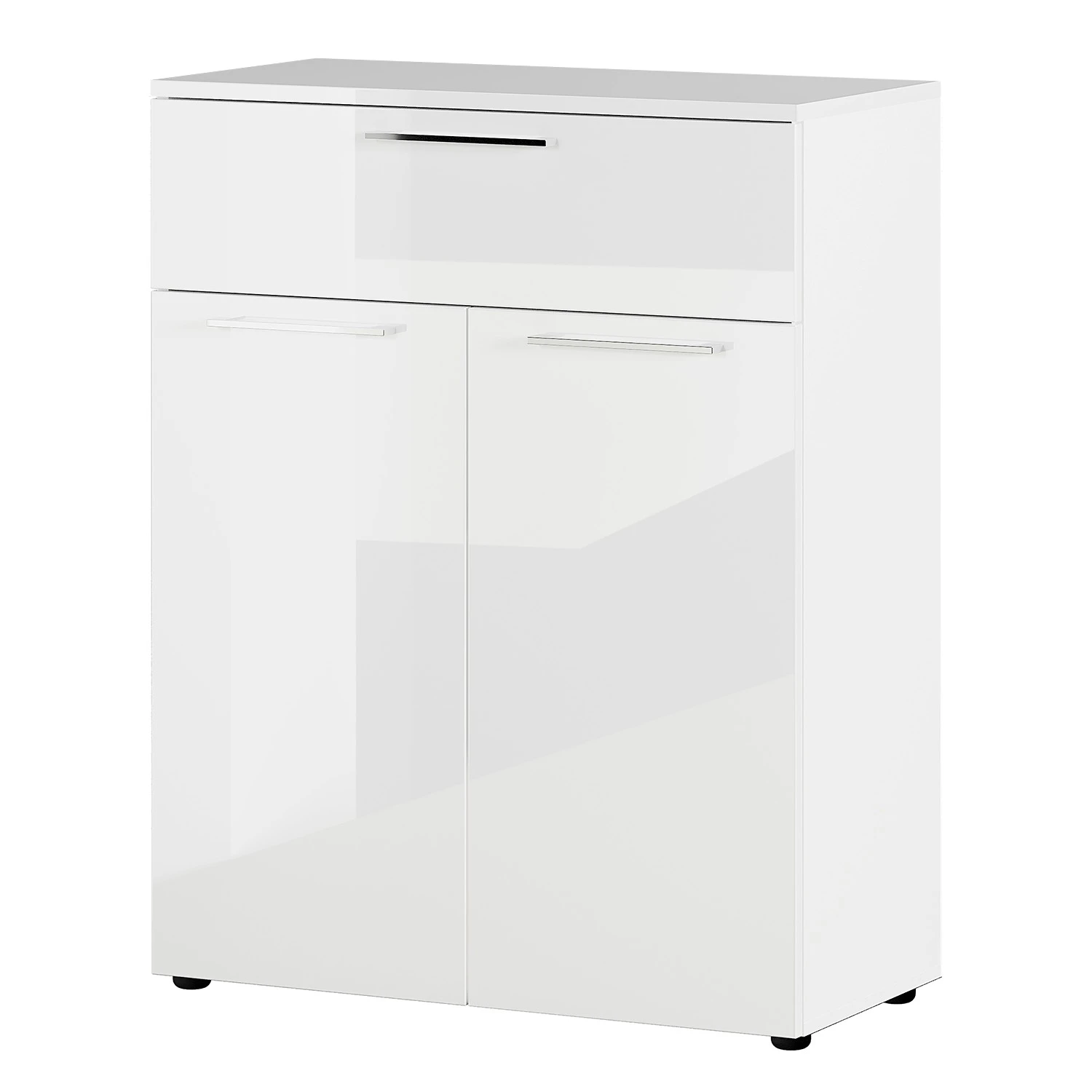 Germania Kommode Sunnyvale - Hochglanz Weiß / Matt Weiß 1 Germania Kommode Sunnyvale - Hochglanz Weiß / Matt Weiß