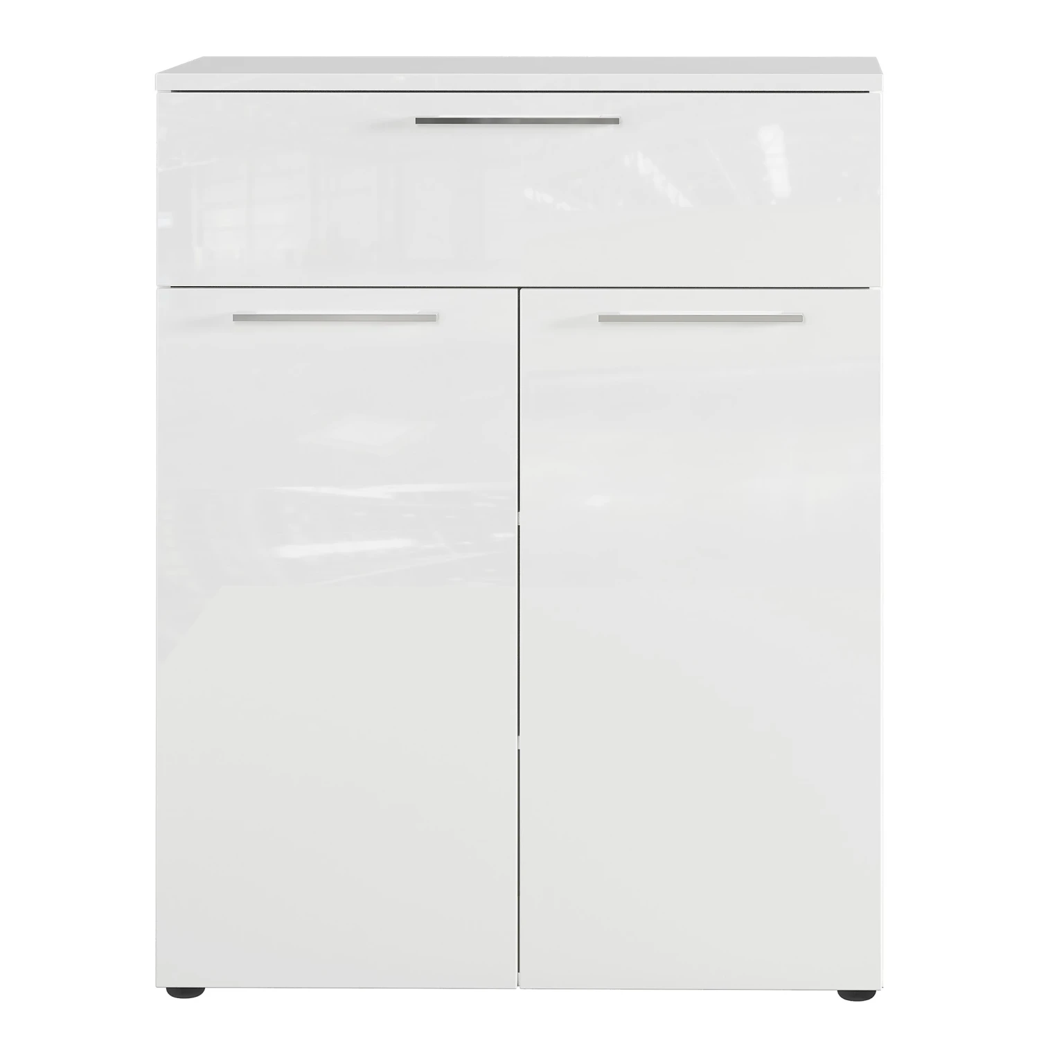 Germania Kommode Sunnyvale - Hochglanz Weiß / Matt Weiß 5 Germania Kommode Sunnyvale - Hochglanz Weiß / Matt Weiß – Bild 5