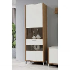Norrwood Standvitrine Boyd - Weiß / Eiche Dekor 12 Norrwood Standvitrine Boyd - Weiß / Eiche Dekor -Wohnzimmermöbel boutique en ligne 1000270239 210609 06160000207 MOOD DETAILS P000000001000270239 mood