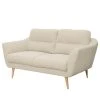 Norrwood Sofa Lucinda I (2-Sitzer) - Webstoff Hanabi: Creme - Beige