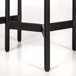 Studio Copenhagen Beistelltisch Abee I (2er-Set) - Marmor Schwarz Dekor / Schwarz 23 Studio Copenhagen Beistelltisch Abee I (2er-Set) - Marmor Schwarz Dekor / Schwarz -Wohnzimmermöbel boutique en ligne 1000270348 220809 070 DETAILS P000000001000270348