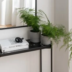 Studio Copenhagen Konsolentisch Abee - Marmor Schwarz Dekor / Schwarz -Wohnzimmermöbel boutique en ligne 1000270353 220823 022 MOOD DETAILS P000000001000270353 mood