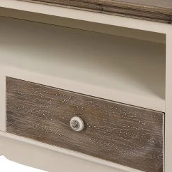 Ridgevalley TV-Lowboard Pua - Eukalyptus massiv - Cremeweiß / Braun -Wohnzimmermöbel boutique en ligne 1000270686 210602 06133100118 DETAILS P000000001000270686