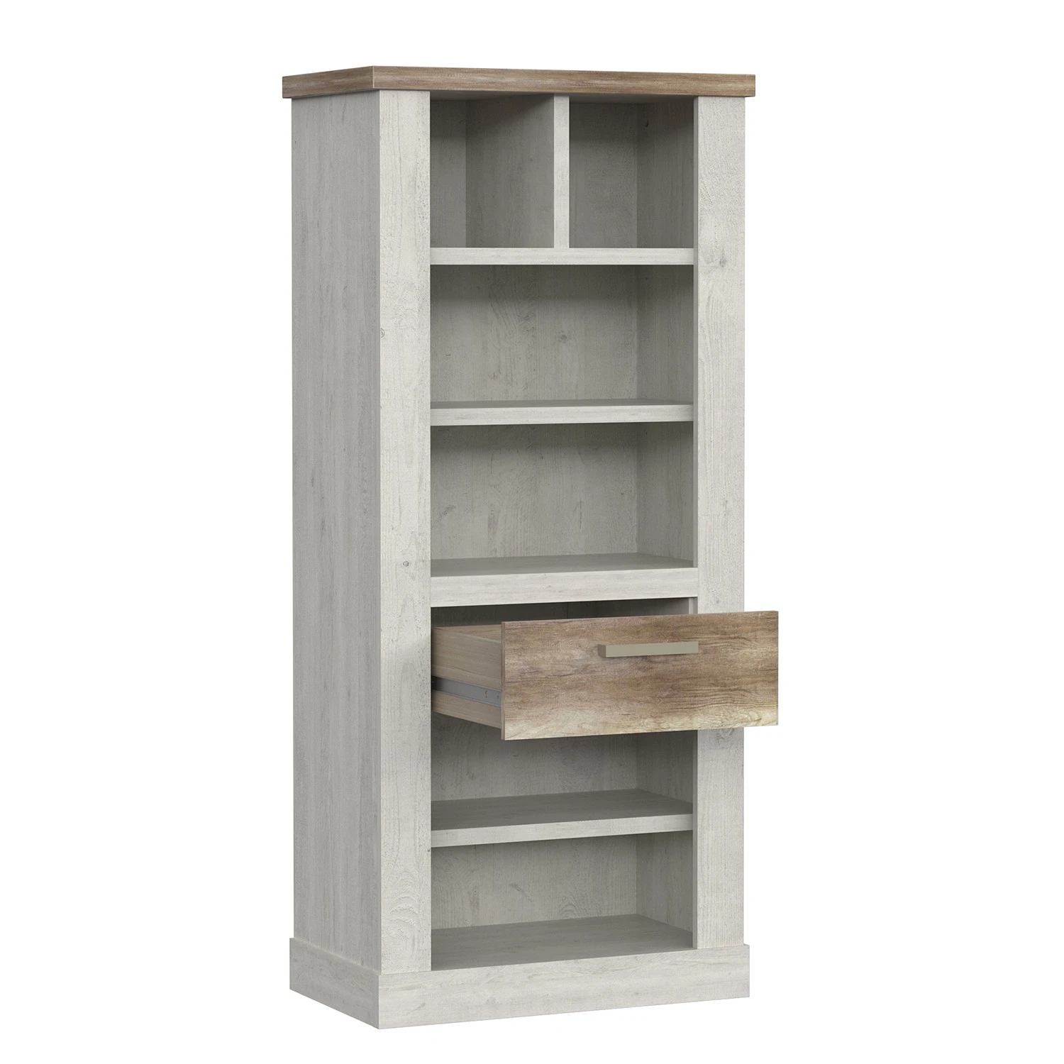 Maison Belfort Regal Morona - Pinie Weiß Dekor / Eiche Antik Dekor 2 Maison Belfort Regal Morona - Pinie Weiß Dekor / Eiche Antik Dekor – Bild 2