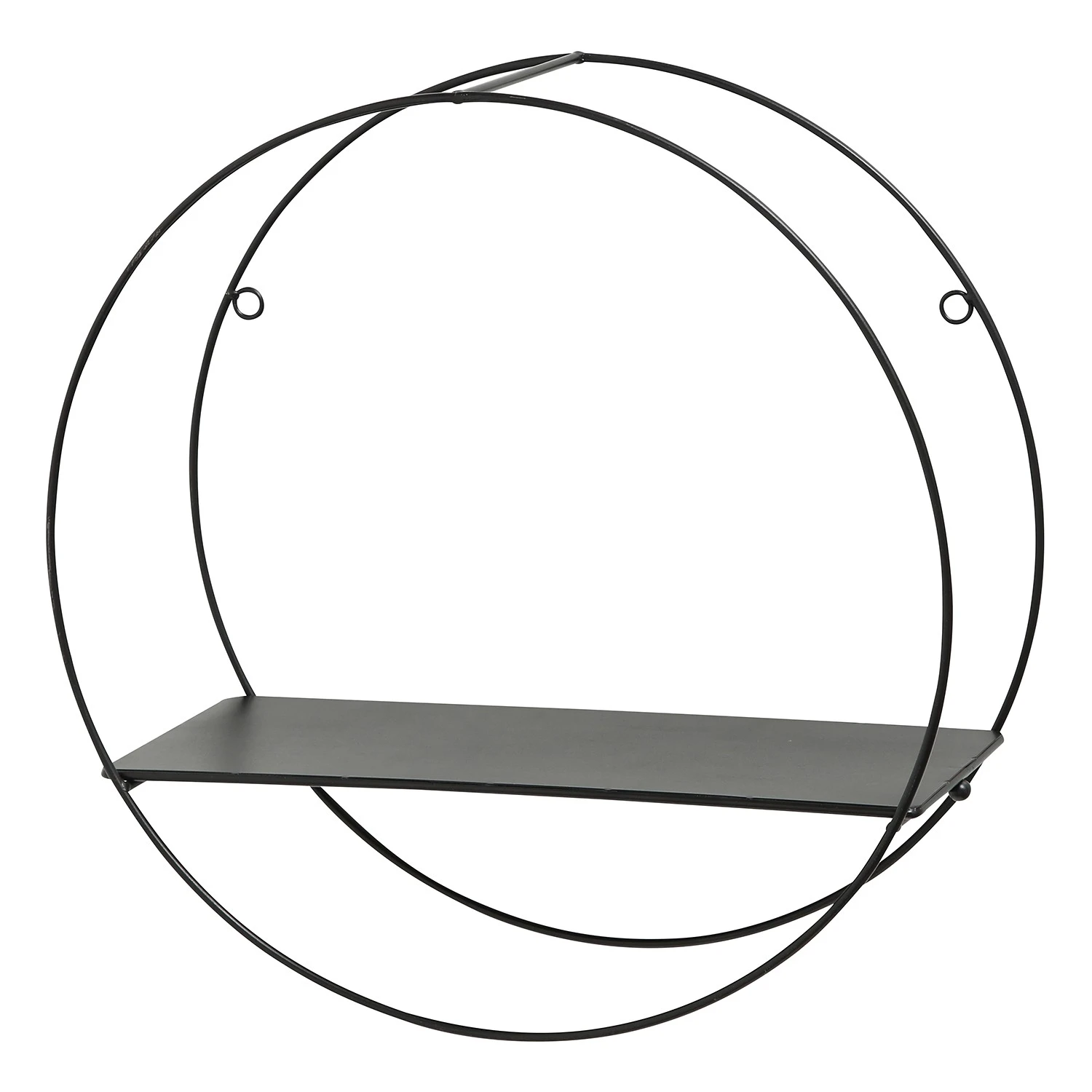 Boltze Wandregal Franco II (3er-Set) - Metall - Schwarz 3 Boltze Wandregal Franco II (3er-Set) - Metall - Schwarz – Bild 3