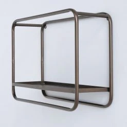 Boltze Wandregal Bruni (2er-Set) - Metall - Braun -Wohnzimmermöbel boutique en ligne 1000270822 210709 14012200083 DETAILS P000000001000270822